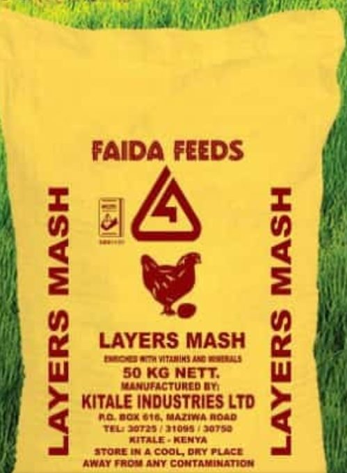 Faida Feeds Layers Standard Mash - 10Kg